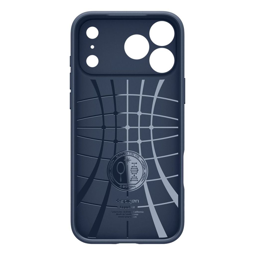 Spigen Liquid Air -kuori till iPhone 18 Pro/17 Pro - Sininen