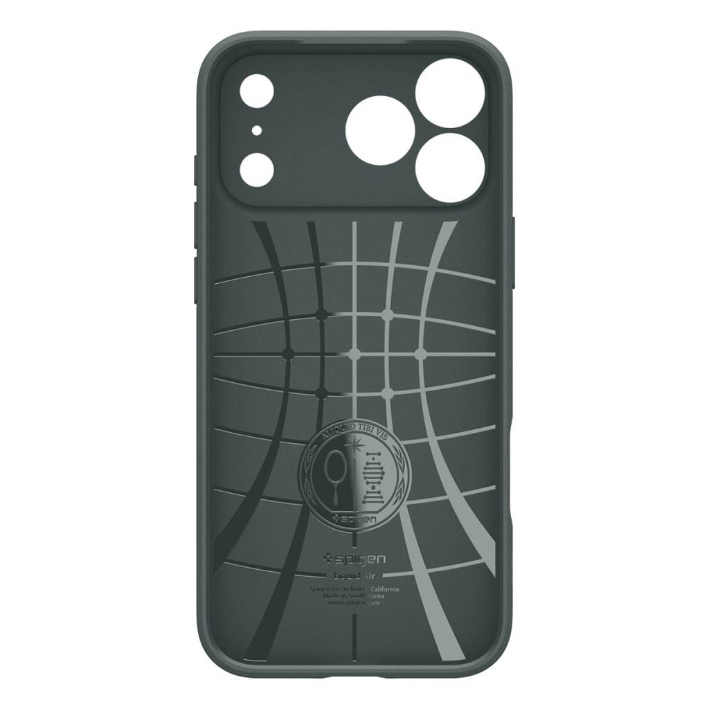 Spigen Liquid Air -kuori till iPhone 18 Pro Max/17 Pro Max - Vihreä