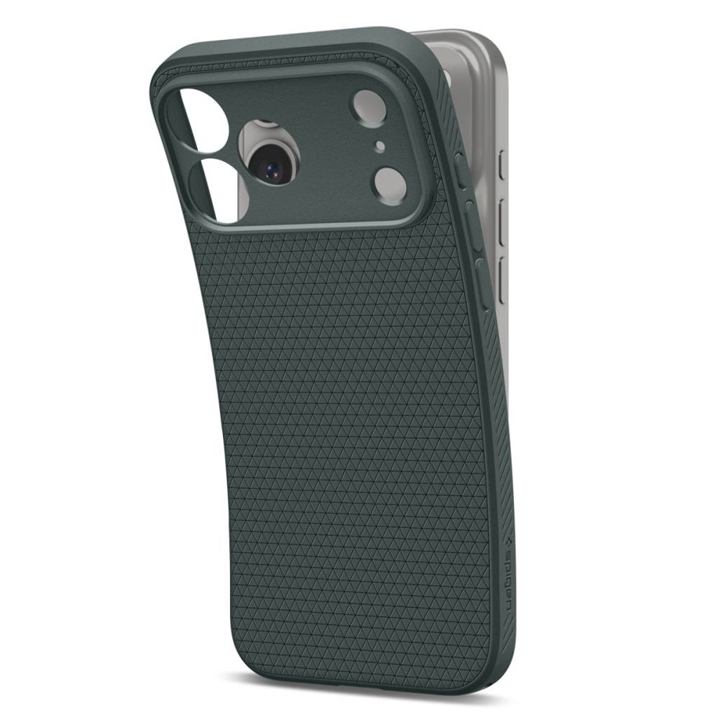 Spigen Liquid Air -kuori till iPhone 18 Pro Max/17 Pro Max - Vihreä