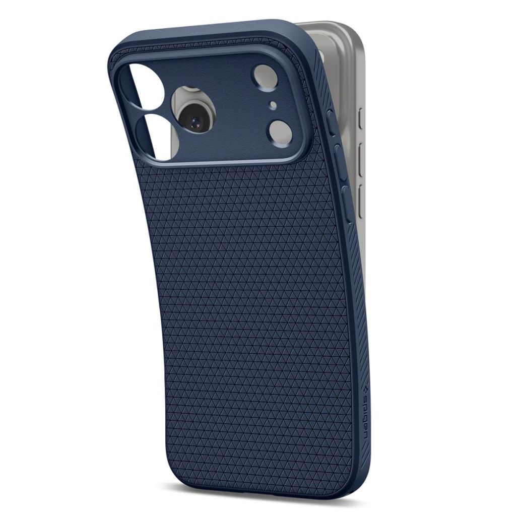 Spigen Liquid Air -kuori till iPhone 18 Pro Max/17 Pro Max - Sininen