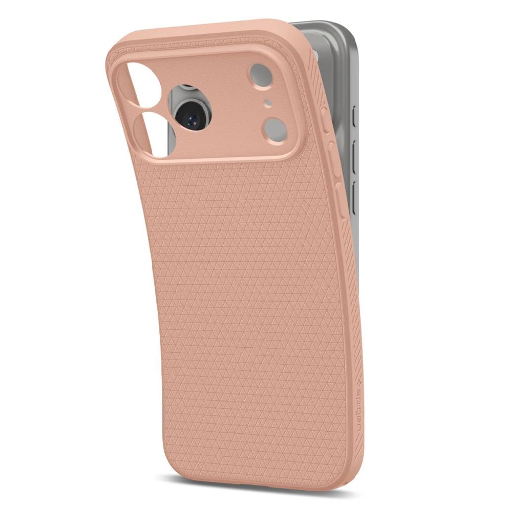 Spigen Liquid Air -kuori till iPhone 18 Pro Max/17 Pro Max - Vaaleanpunainen