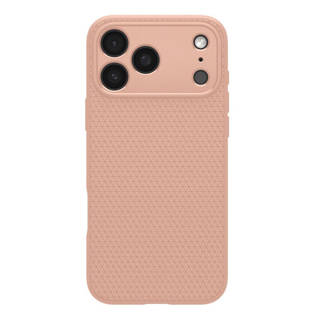 Spigen Liquid Air -kuori till iPhone 18 Pro Max/17 Pro Max - Vaaleanpunainen