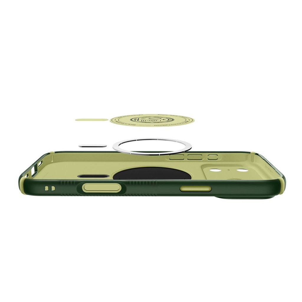 Spigen Nano Pop MagSafe -kuori till iPhone 18 Pro/17 Pro - Vihreä
