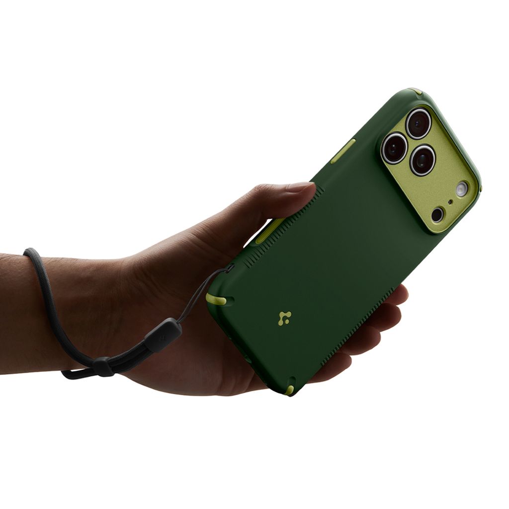 Spigen Nano Pop MagSafe -kuori till iPhone 18 Pro/17 Pro - Vihreä