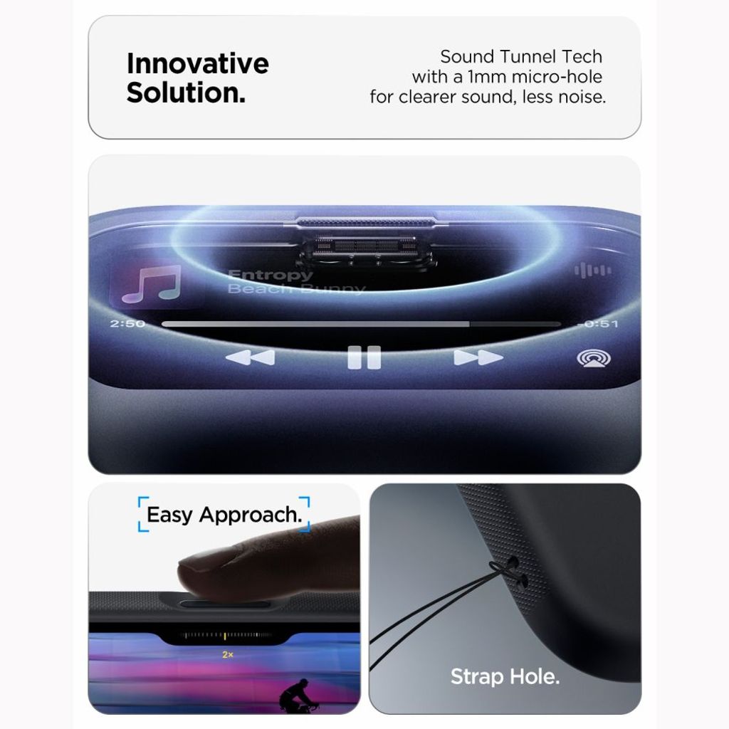 Spigen Nano Pop MagSafe -kuori till iPhone 18 Pro/17 Pro - Musta