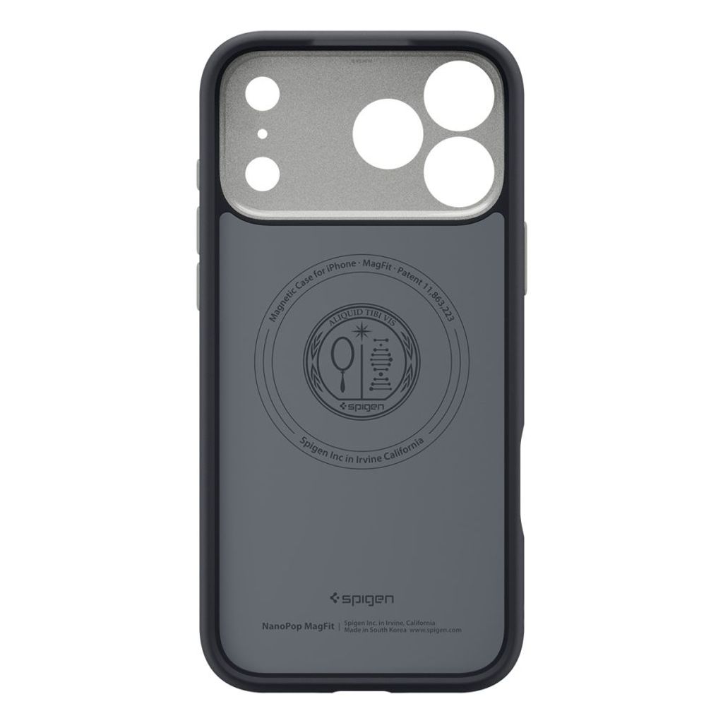 Spigen Nano Pop MagSafe -kuori till iPhone 18 Pro/17 Pro - Musta