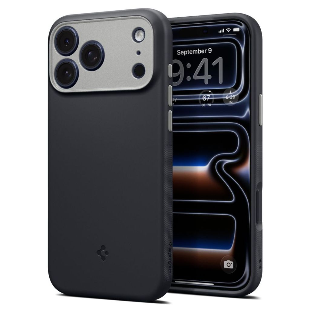 Spigen Nano Pop MagSafe -kuori till iPhone 18 Pro/17 Pro - Musta