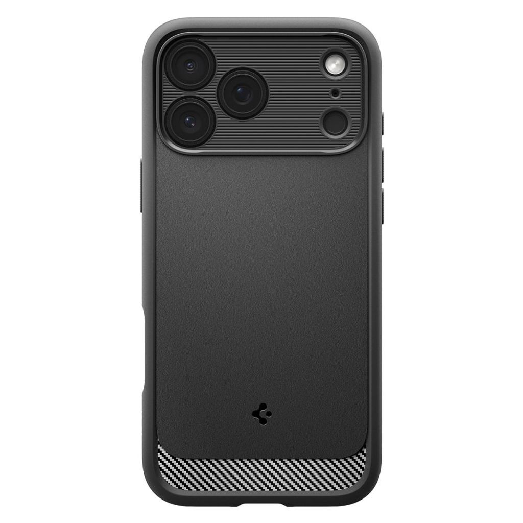 Spigen Rugged Armor MagSafe -kuori till iPhone 18 Pro Max/17 Pro Max - Musta