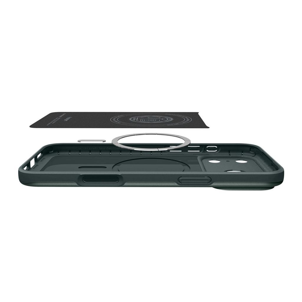 Spigen Thin Fit MagSafe -kuori till iPhone 18 Pro Max/17 Pro Max - Vihreä
