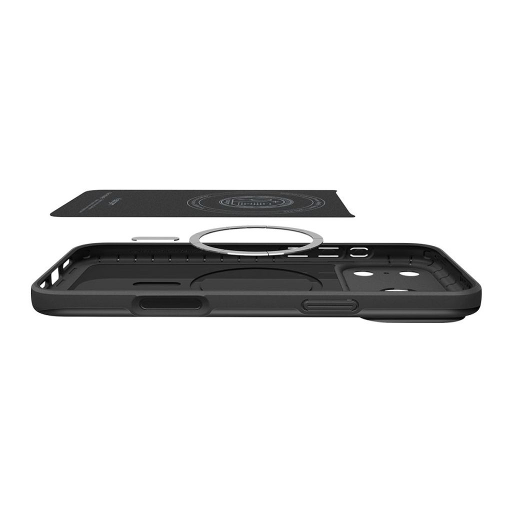 Spigen Thin Fit MagSafe -kuori till iPhone 18 Pro Max/17 Pro Max - Musta