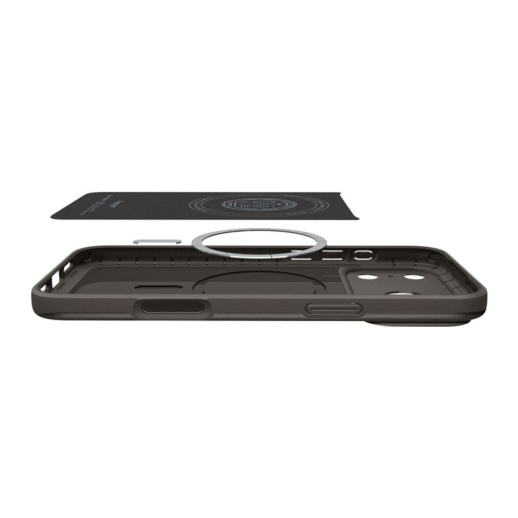 Spigen Thin Fit MagSafe -kuori till iPhone 18 Pro Max/17 Pro Max - Musta