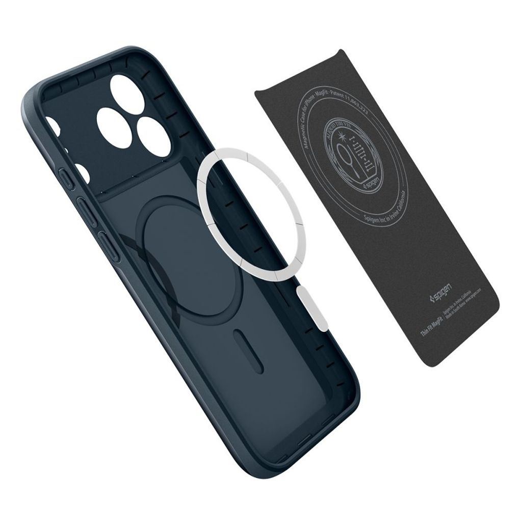 Spigen Thin Fit MagSafe -kuori till iPhone 18 Pro Max/17 Pro Max - Harmaa