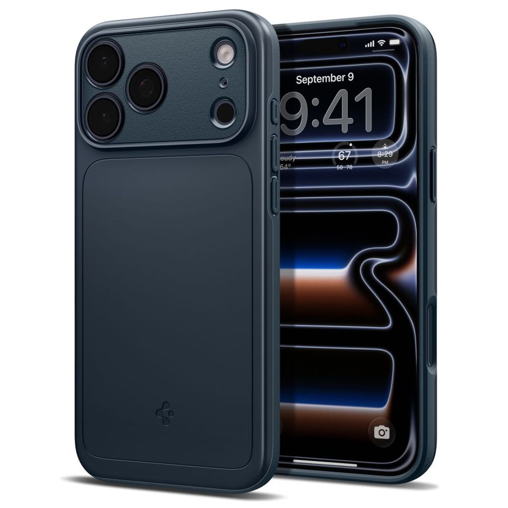 Spigen Thin Fit MagSafe -kuori till iPhone 18 Pro Max/17 Pro Max - Harmaa