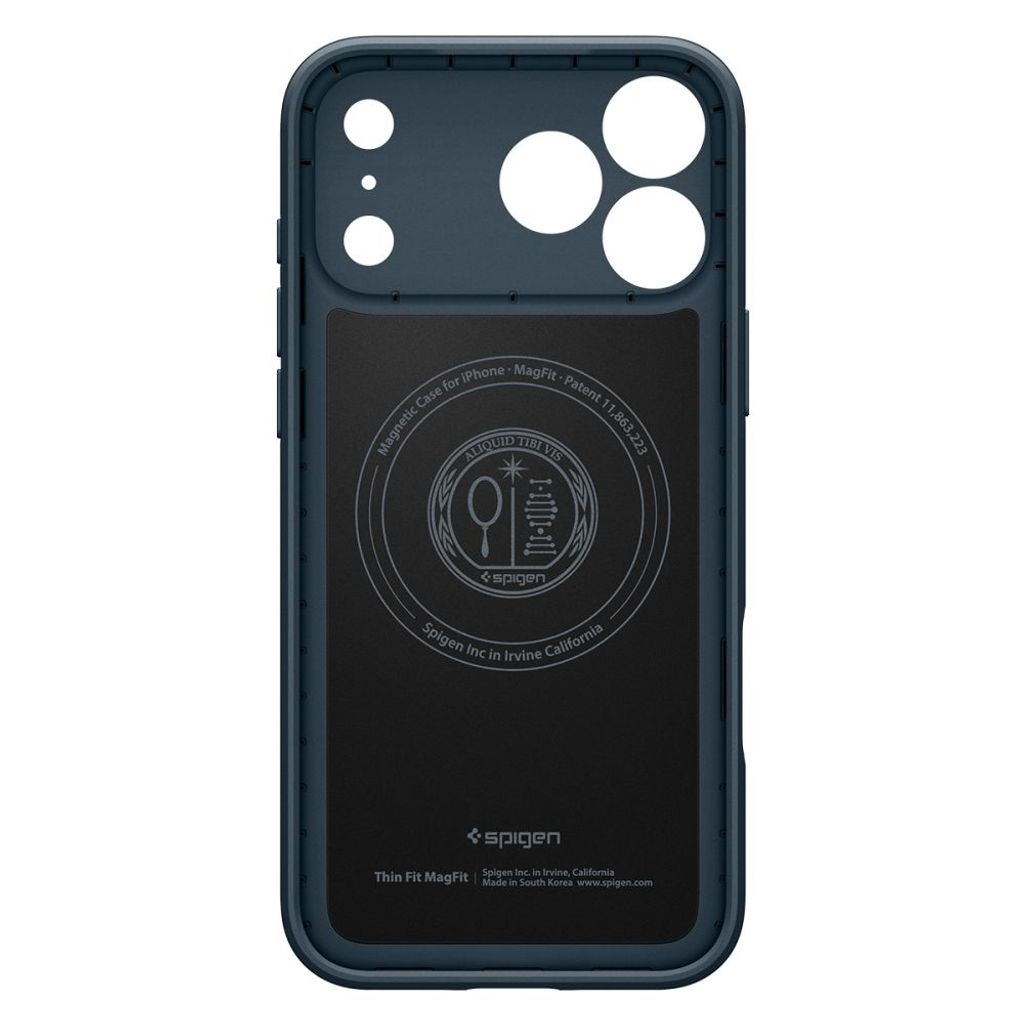 Spigen Thin Fit MagSafe -kuori till iPhone 18 Pro Max/17 Pro Max - Harmaa