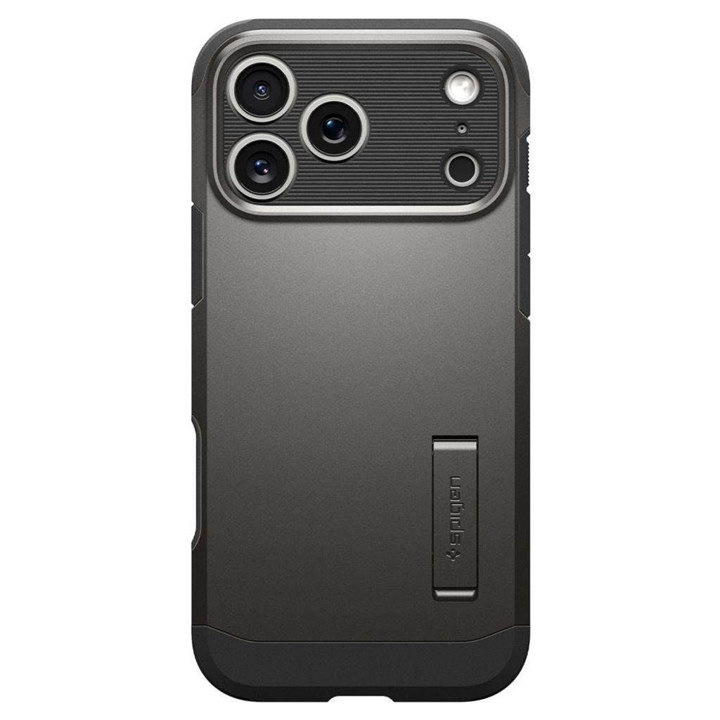 Spigen Tough Armor -kuori till iPhone 18 Pro Max/17 Pro Max - Musta