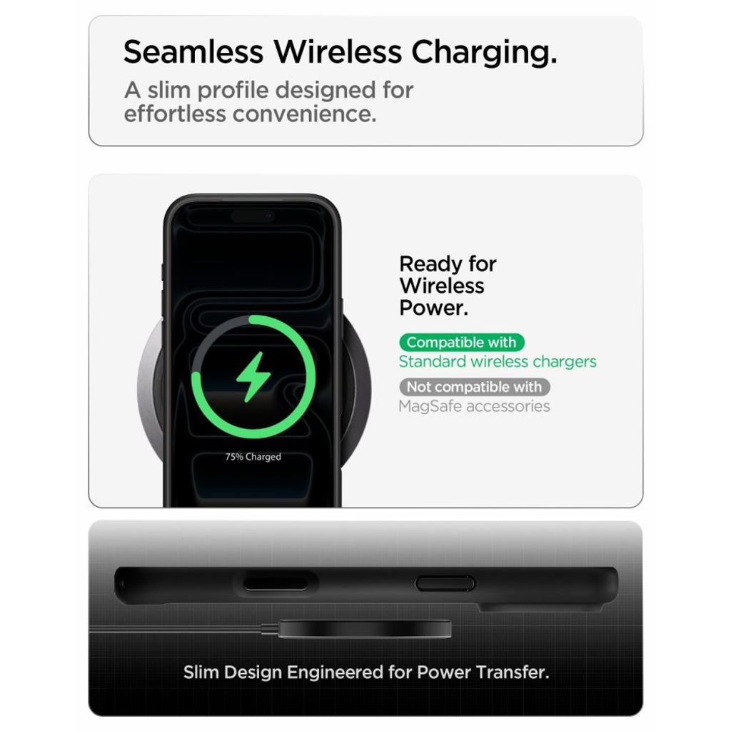 Spigen Ultra Hybrid -kuori till iPhone 18 Pro Max/17 Pro Max - Musta