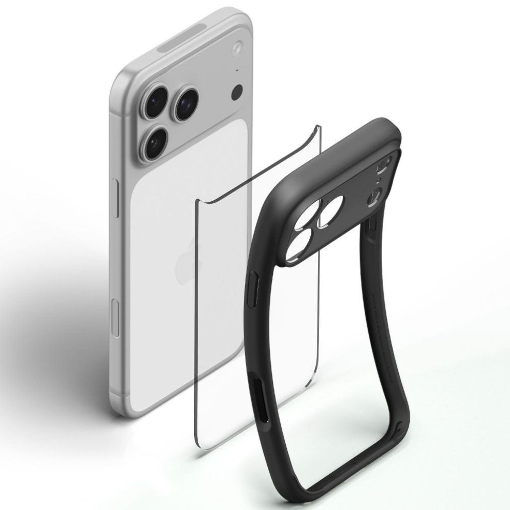 Spigen Ultra Hybrid -kuori till iPhone 18 Pro Max/17 Pro Max - Musta