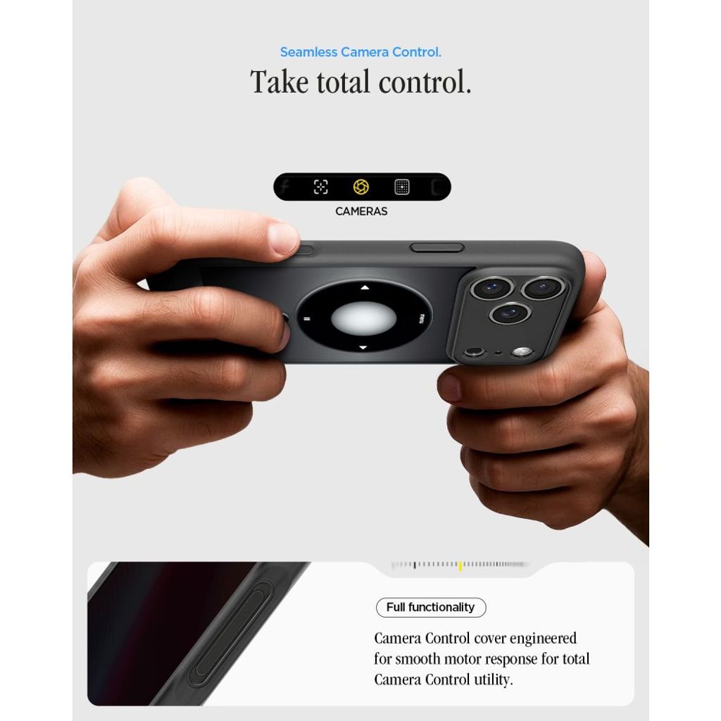 Spigen Ultra Hybrid MagSafe -kuori till iPhone 18 Pro Max/17 Pro Max - Musta