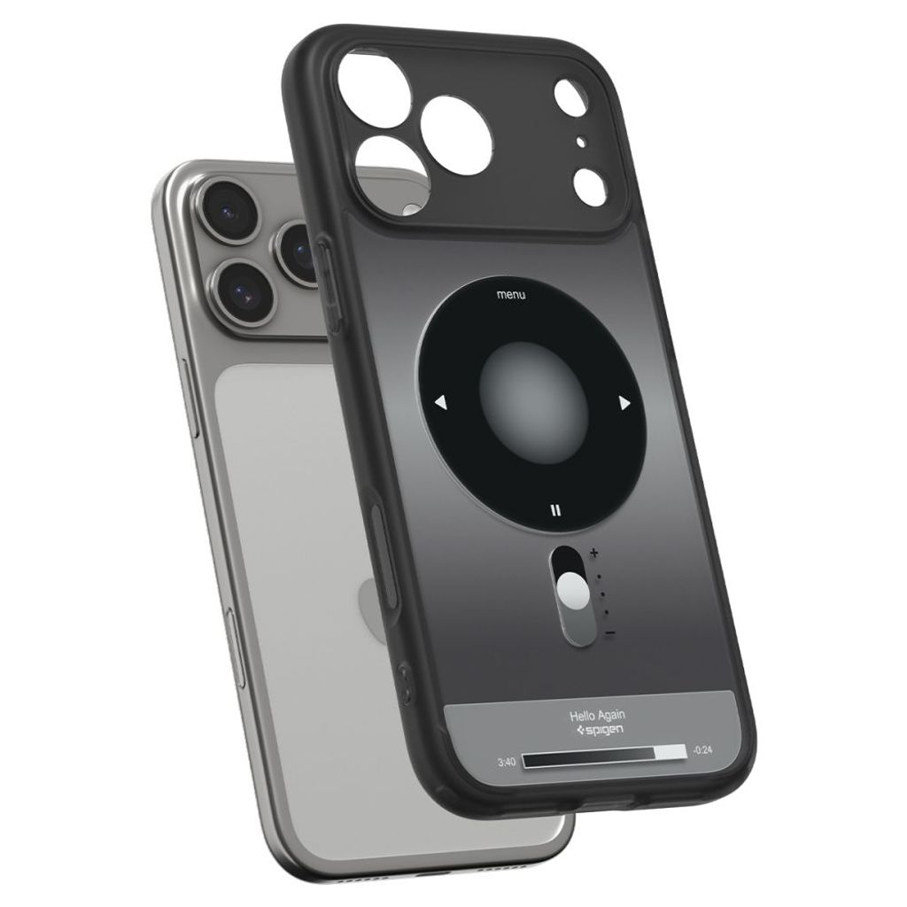Spigen Ultra Hybrid MagSafe -kuori till iPhone 18 Pro Max/17 Pro Max - Musta