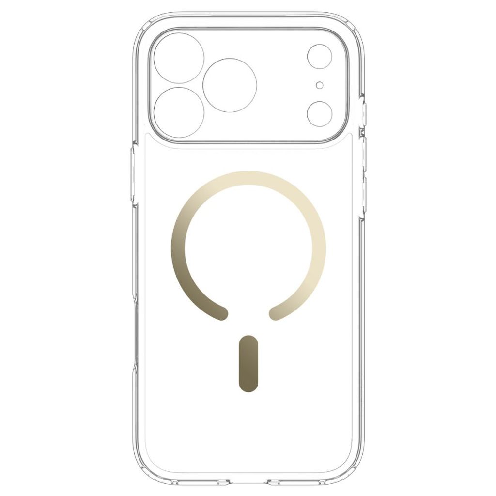 Spigen Ultra Hybrid MagSafe -kuori till iPhone 18 Pro Max/17 Pro Max - Kulta
