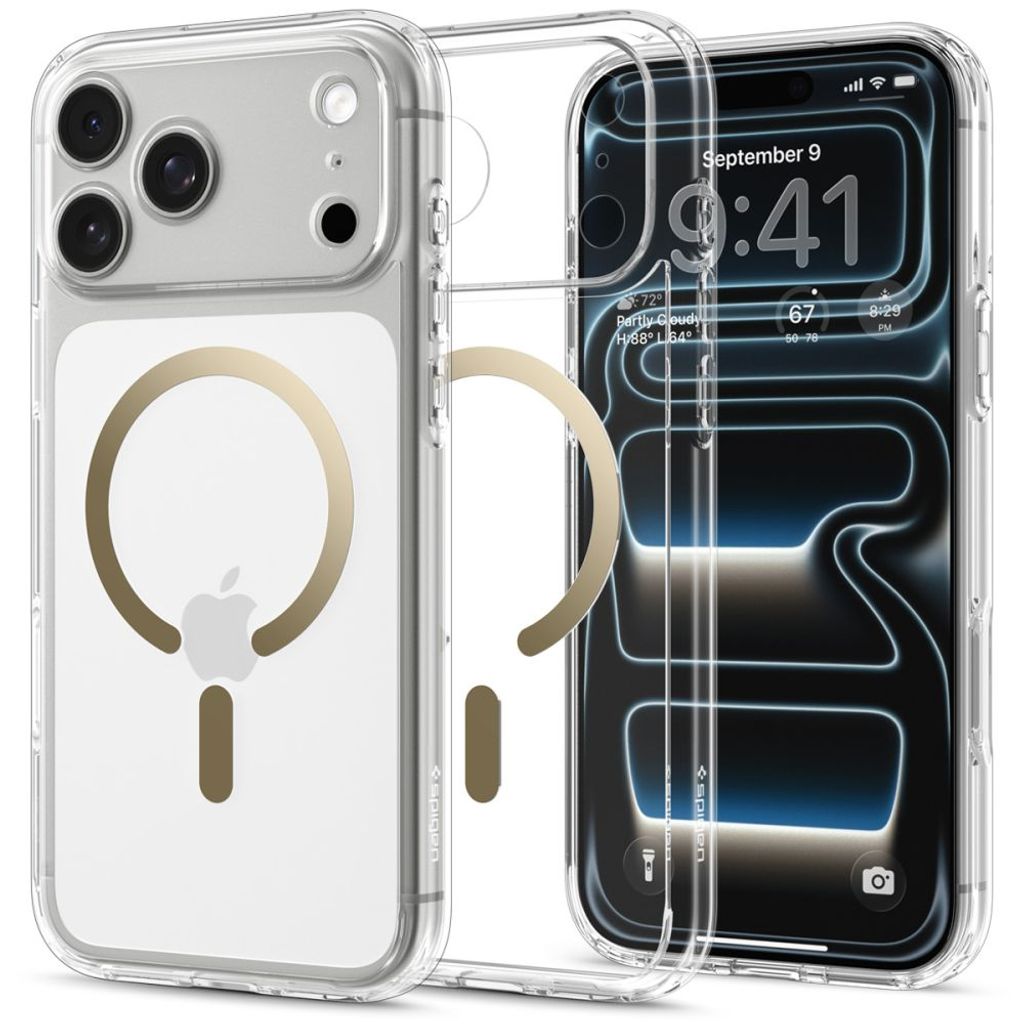 Spigen Ultra Hybrid MagSafe -kuori till iPhone 18 Pro Max/17 Pro Max - Kulta