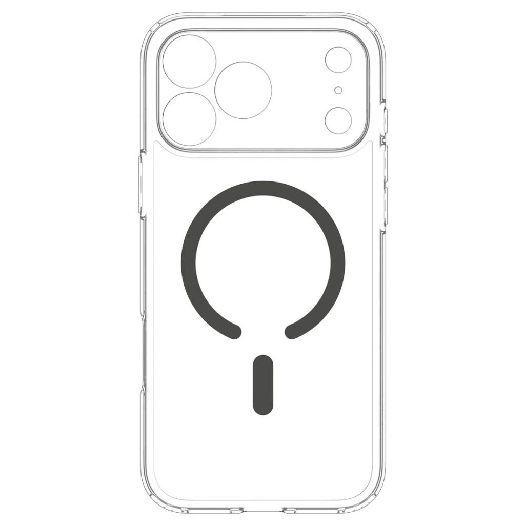 Spigen Ultra Hybrid MagSafe -kuori till iPhone 18 Pro Max/17 Pro Max - Grafiitti