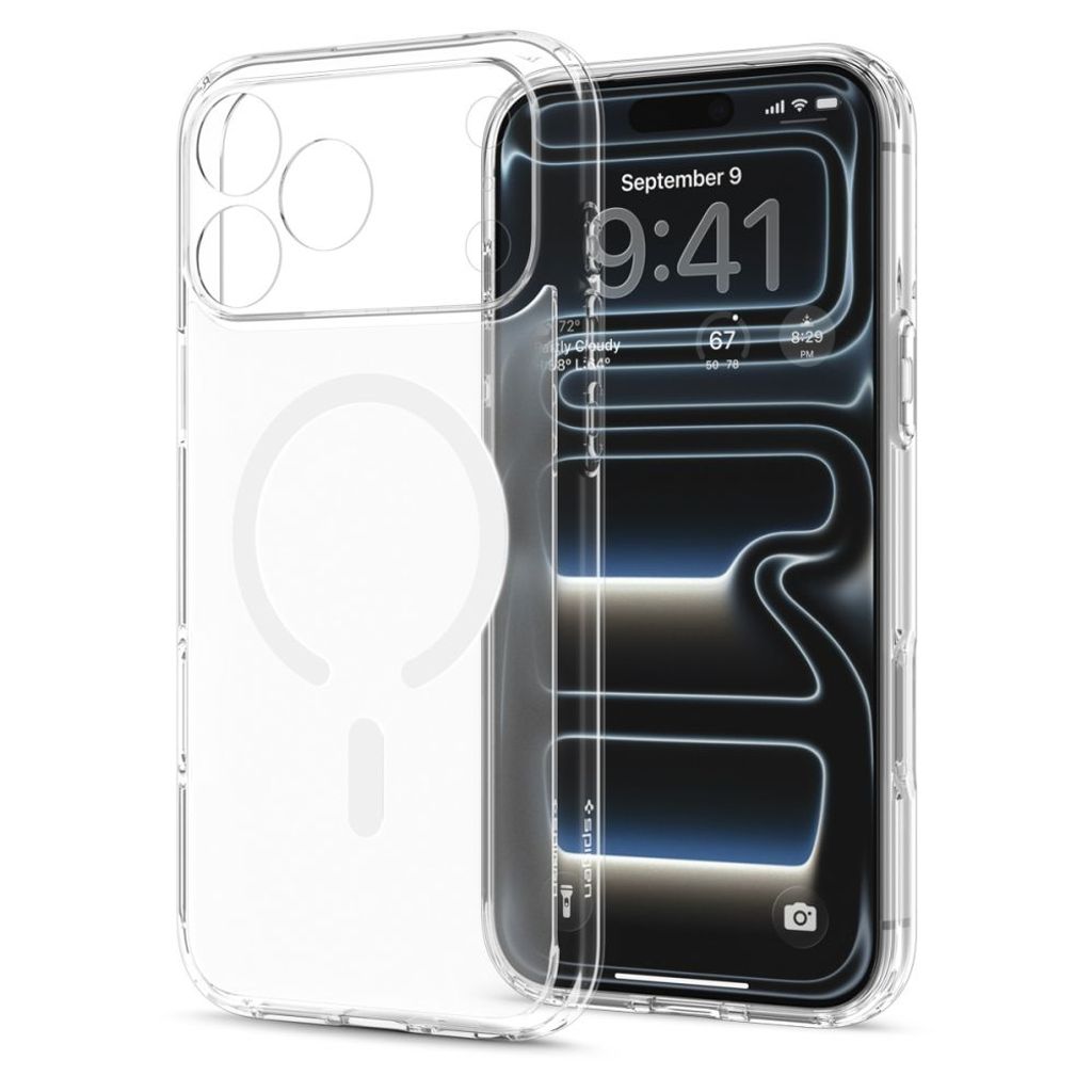 Spigen Ultra Hybrid MagSafe -kuori till iPhone 18 Pro Max/17 Pro Max - Valkoinen