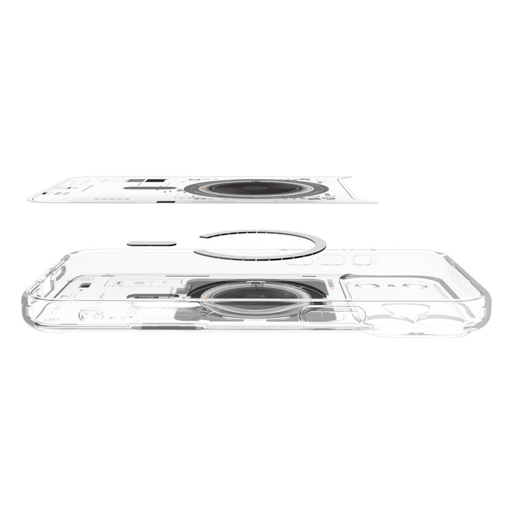 Spigen Ultra Hybrid MagSafe Neo One -kuori iPhone 18 Pro Max/17 Pro Max - Läpinäkyvä