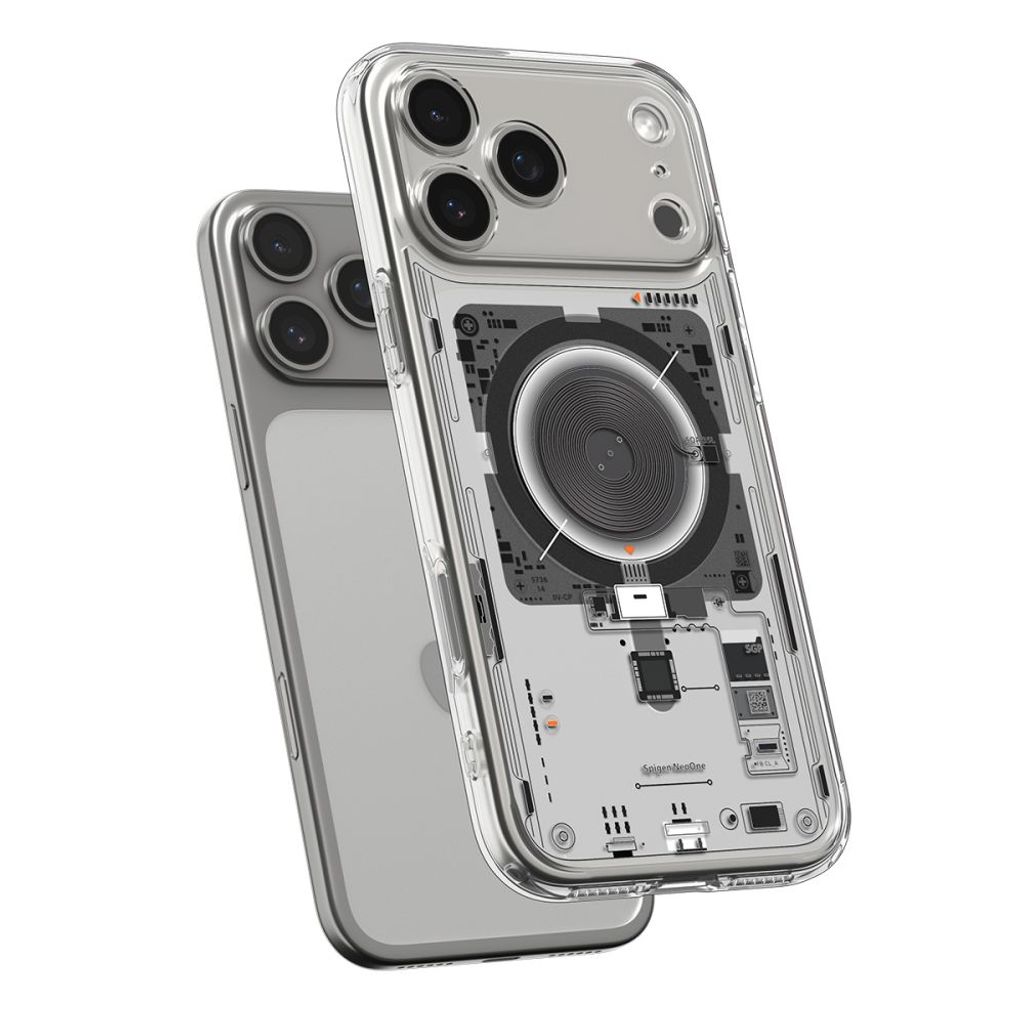 Spigen Ultra Hybrid MagSafe Neo One -kuori iPhone 18 Pro Max/17 Pro Max - Läpinäkyvä