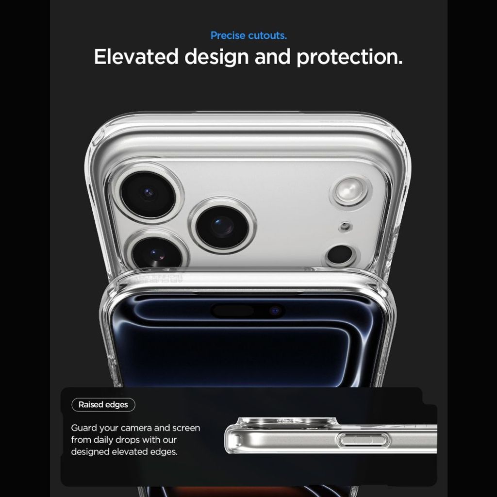Spigen Ultra Hybrid MagSafe Neo One -kuori iPhone 18 Pro Max/17 Pro Max - Läpinäkyvä
