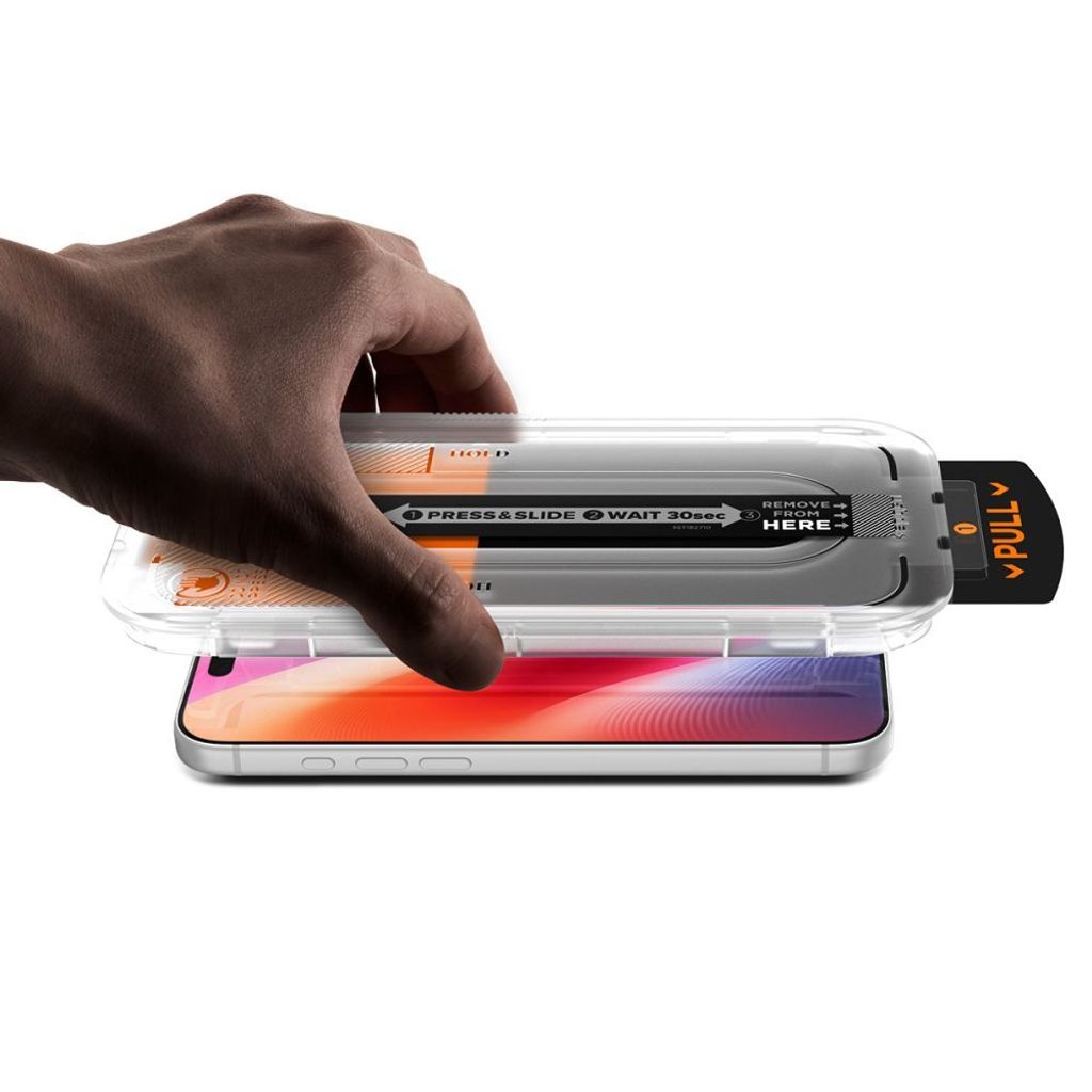 Spigen Glas.tR EZ Fit Pro HD AC Skærmbeskyttelse 2-Pak til iPhone 18 Pro/17 Pro/17/16 Pro