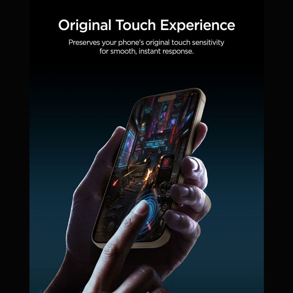 Spigen Glas.tR EZ Fit Pro HD AC Privacy Skærmbeskyttelse 2-Pak til iPhone 18 Pro Max
