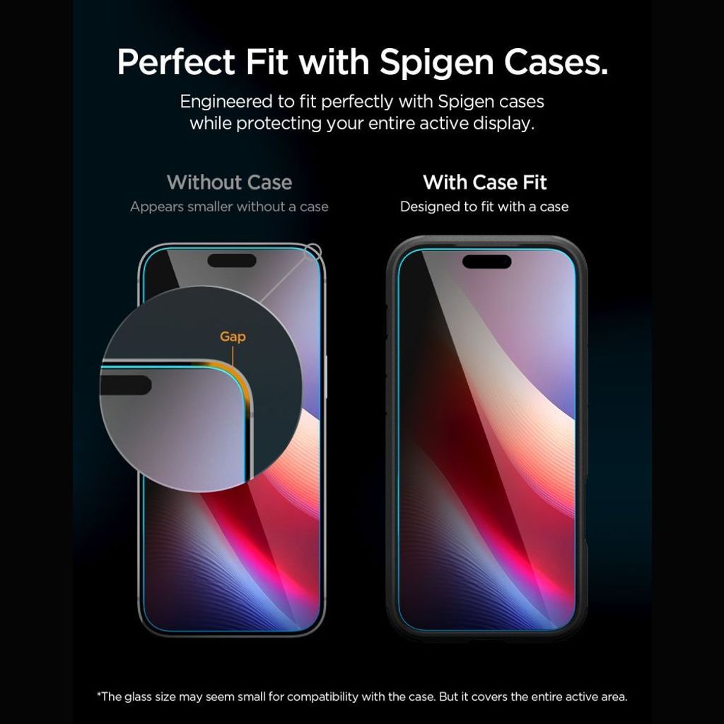Spigen Glas.tR EZ Fit Pro HD AC Privacy Skærmbeskyttelse till iPhone 18 Pro Max