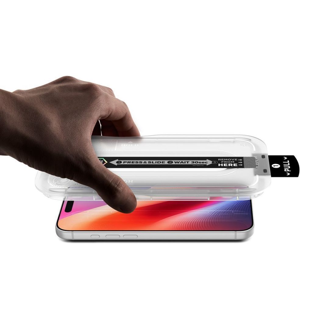 Spigen Glas.tR EZ Fit Pro HD AC Privacy Skærmbeskyttelse till iPhone 18 Pro