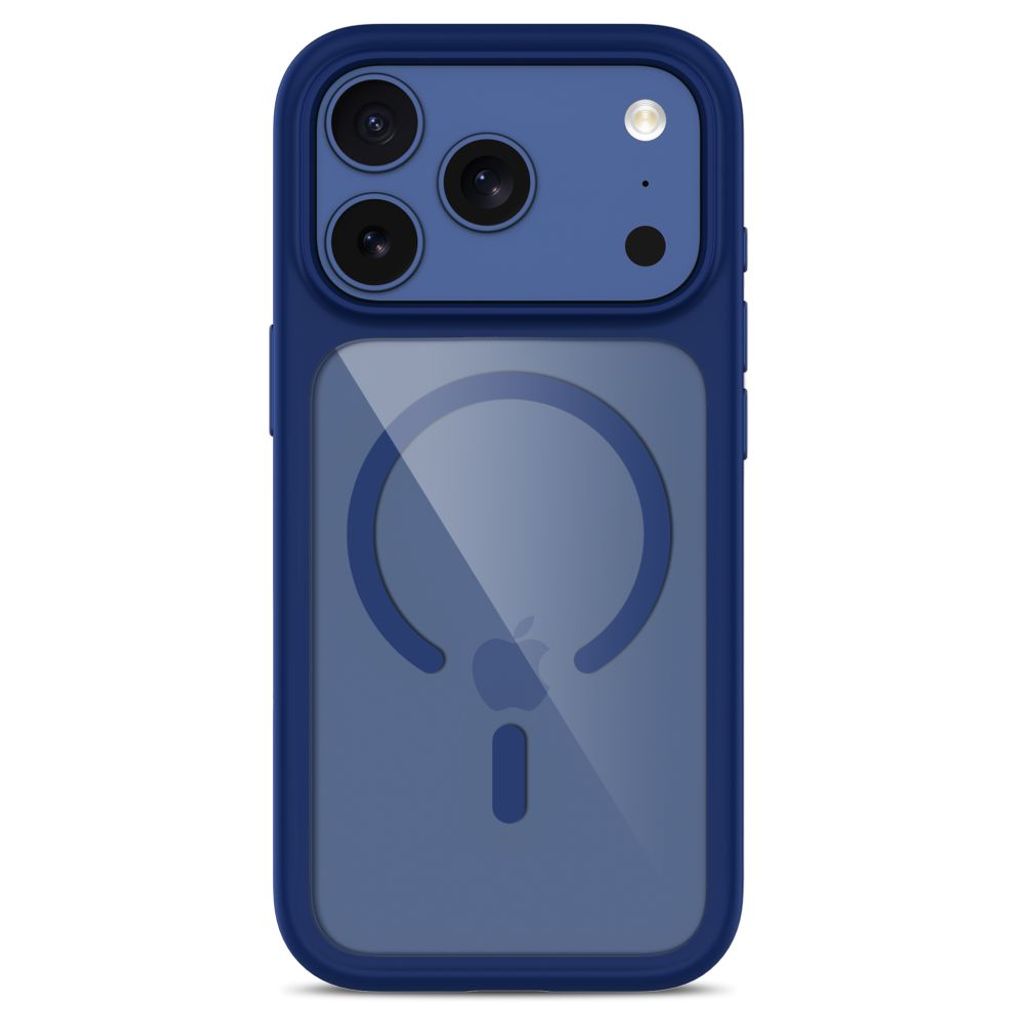 Tech-Protect MagOne CC MagSafe -kuori + 2x Näytönsuojalla iPhone 18 Pro Max/17 Pro Max - Sininen