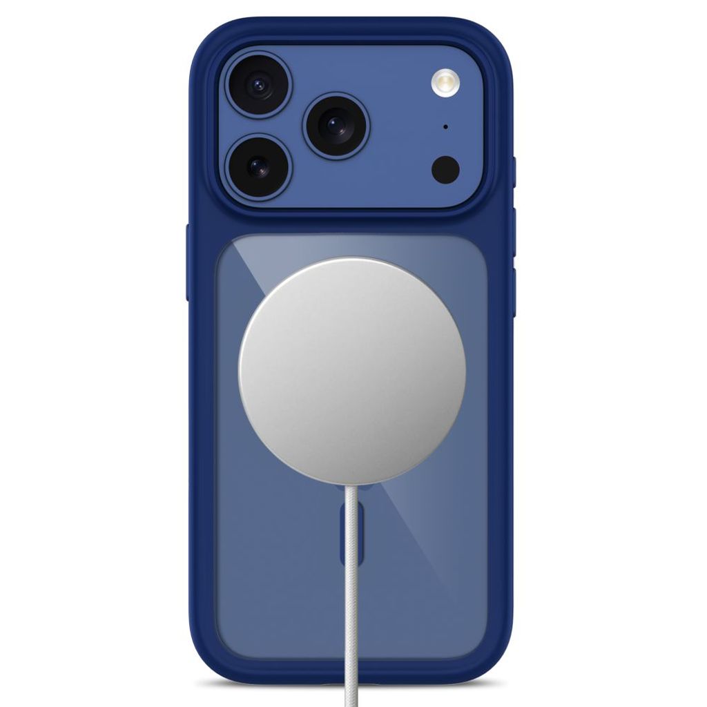 Tech-Protect MagOne CC MagSafe -kuori + 2x Näytönsuojalla iPhone 18 Pro Max/17 Pro Max - Sininen