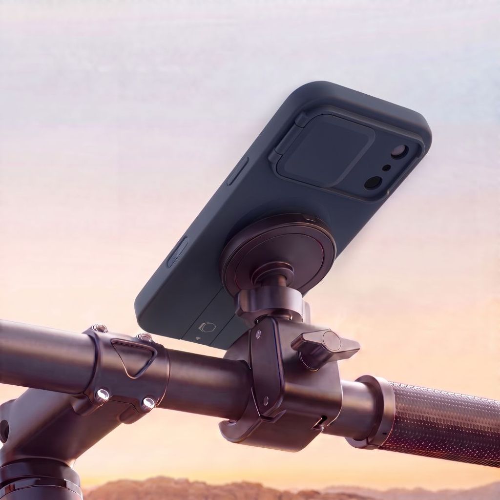 Tech-Protect Kevlar Aura MagSafe -kuori till iPhone 18 Pro Max/17 Pro Max - Sininen