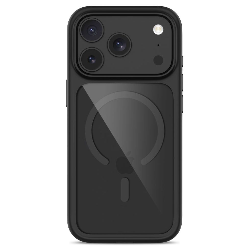 Tech-Protect MagOne CC MagSafe -kuori + 2x Näytönsuojalla till iPhone 18 Pro/17 Pro - Musta