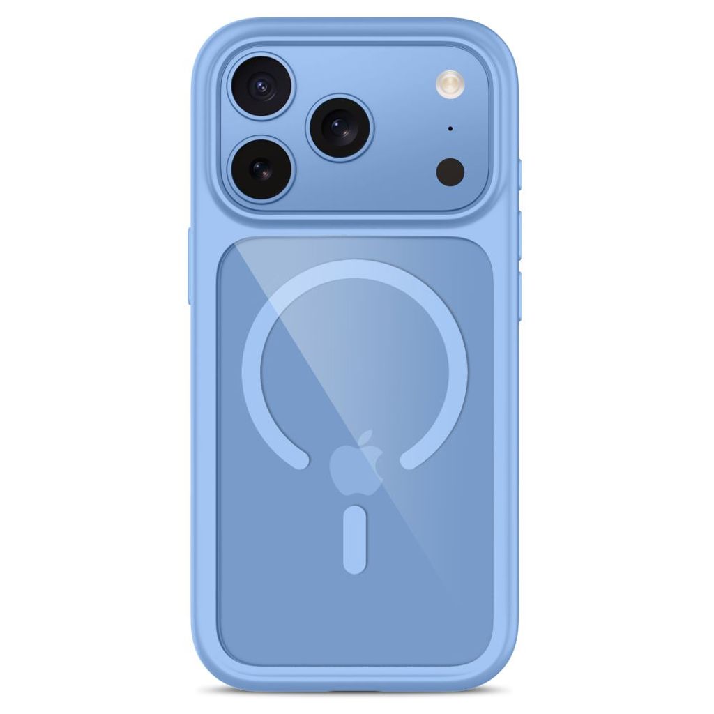 Tech-Protect MagOne CC MagSafe -kuori + 2x Näytönsuojalla iPhone 18 Pro Max/17 Pro Max - Sininen