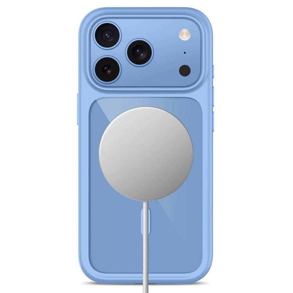 Tech-Protect MagOne CC MagSafe -kuori + 2x Näytönsuojalla iPhone 18 Pro Max/17 Pro Max - Sininen