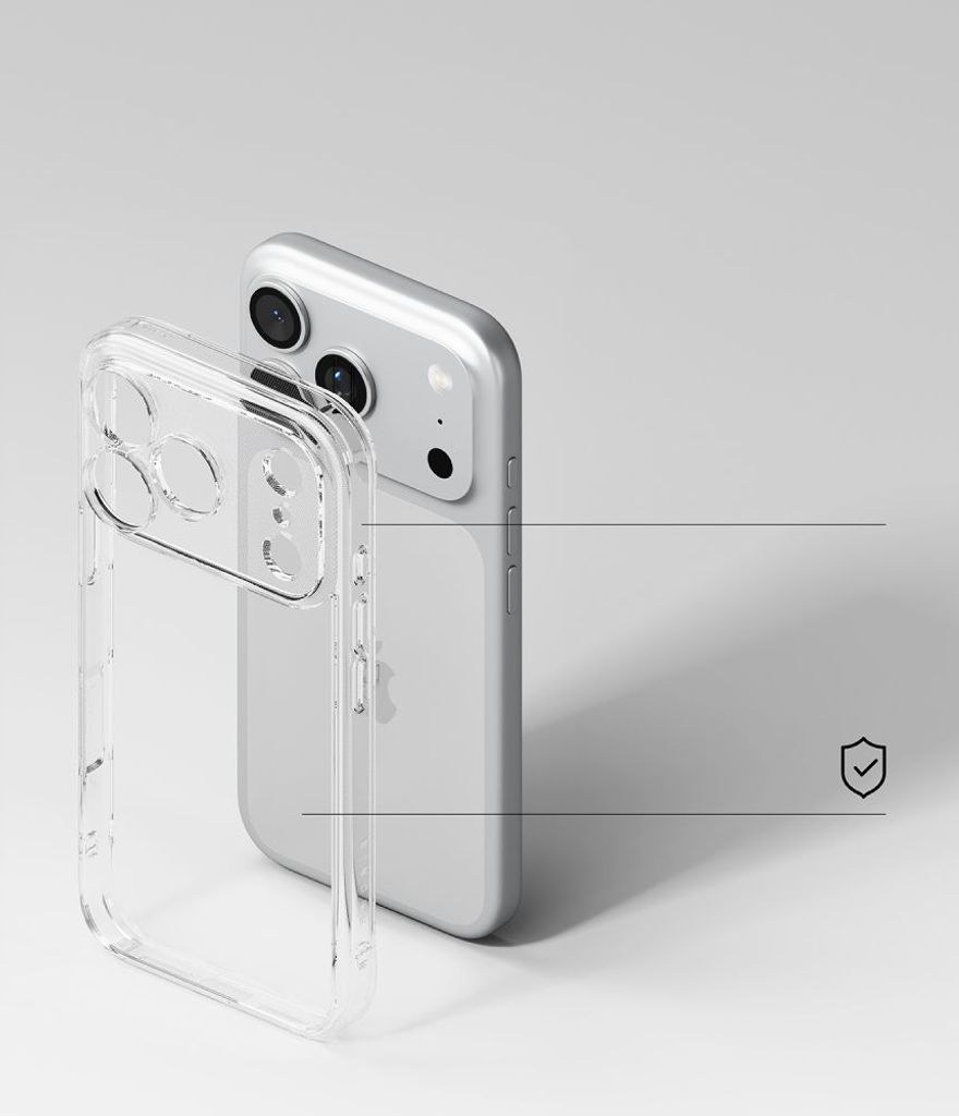 Ringke Fusion Cover til iPhone 18 Pro Max / 17 Pro Max - Gennemsigtig