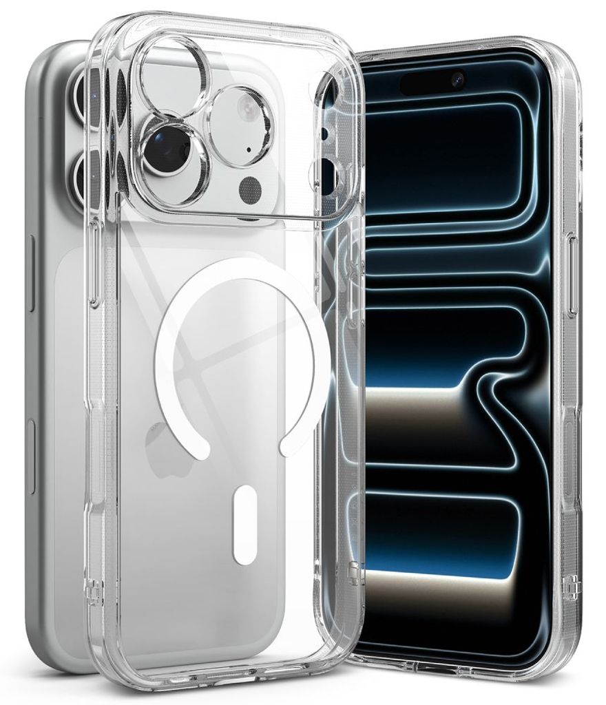Ringke Fusion MagSafe Cover til iPhone 18 Pro Max / 17 Pro Max - Gennemsigtig