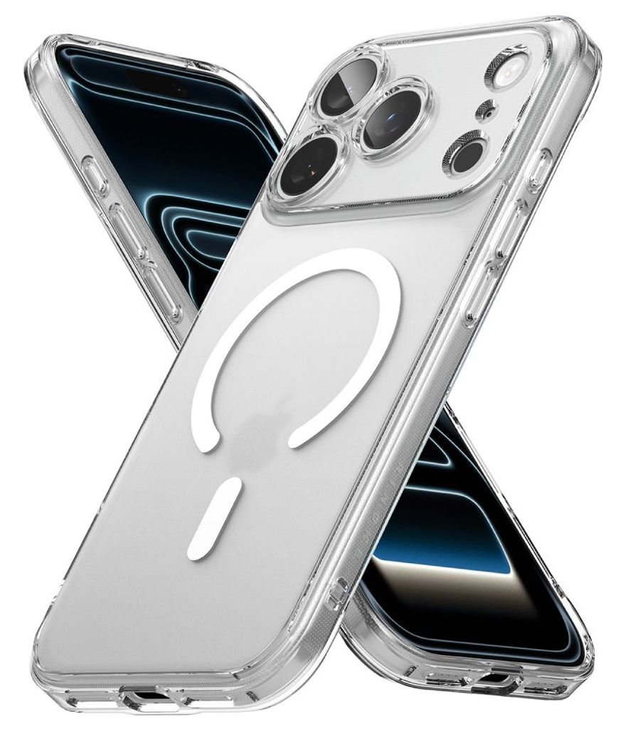 Ringke Fusion MagSafe Cover til iPhone 18 Pro Max / 17 Pro Max - Gennemsigtig mat