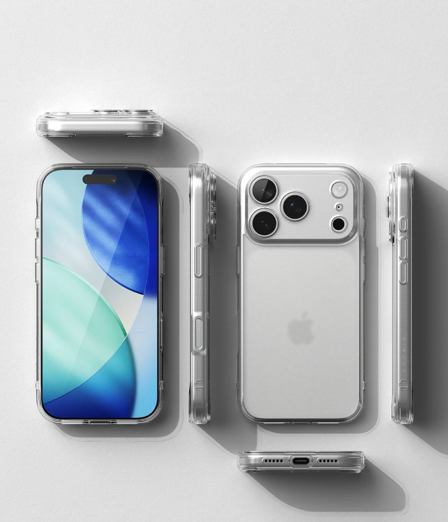 Ringke Fusion Cover til iPhone 18 Pro / 17 Pro - Gennemsigtig mat