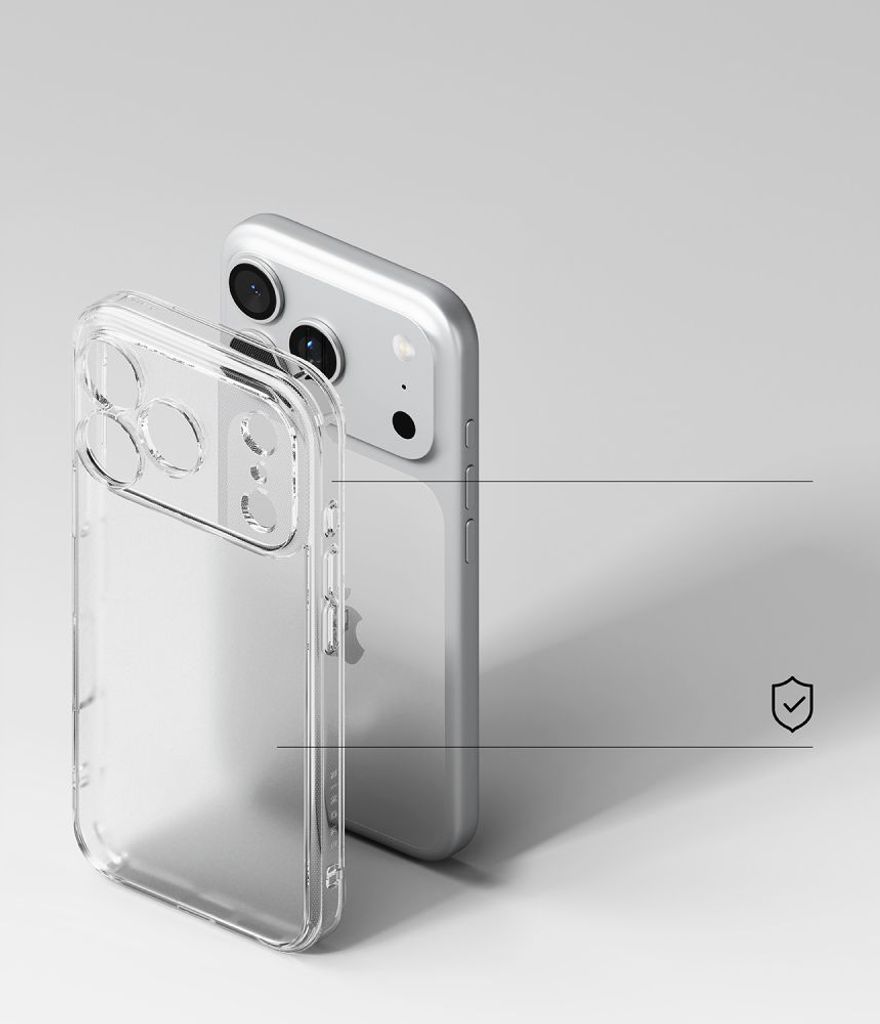 Ringke Fusion Cover til iPhone 18 Pro / 17 Pro - Gennemsigtig mat