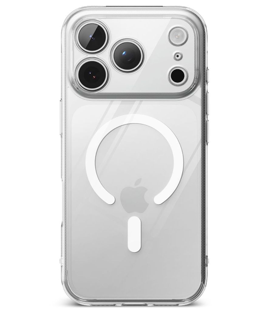 Ringke Fusion MagSafe Cover til iPhone 18 Pro / 17 Pro - Gennemsigtig