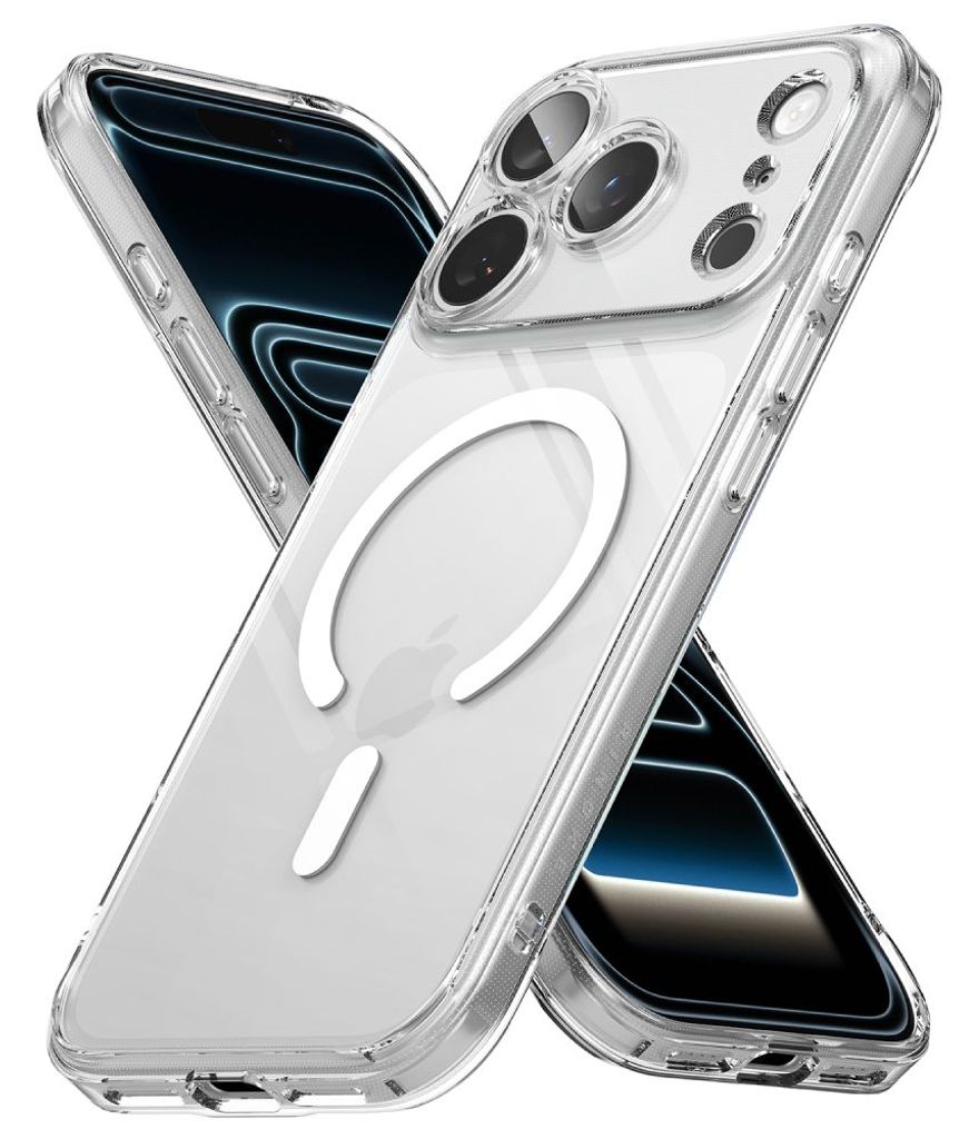 Ringke Fusion MagSafe Cover til iPhone 18 Pro / 17 Pro - Gennemsigtig