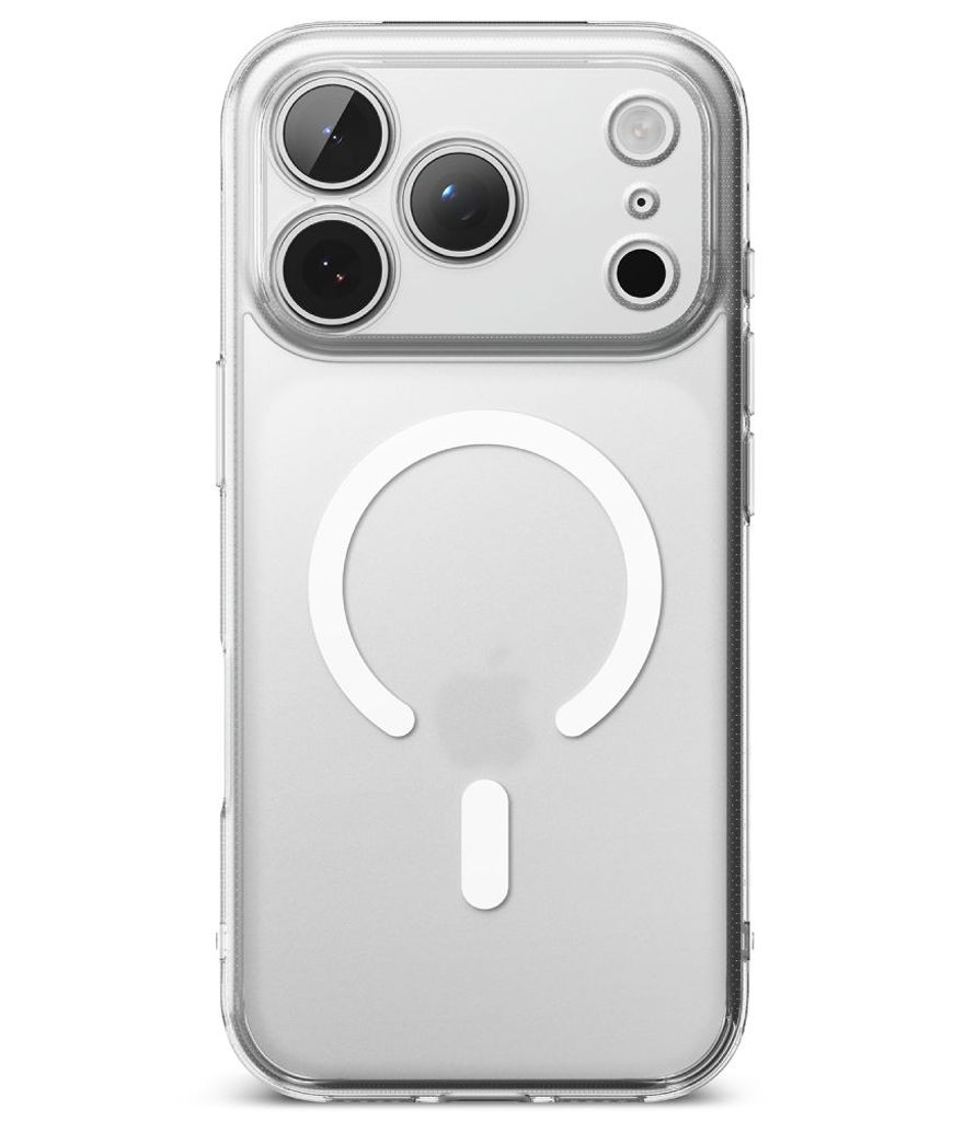 Ringke Fusion MagSafe Cover til iPhone 18 Pro / 17 Pro - Gennemsigtig mat