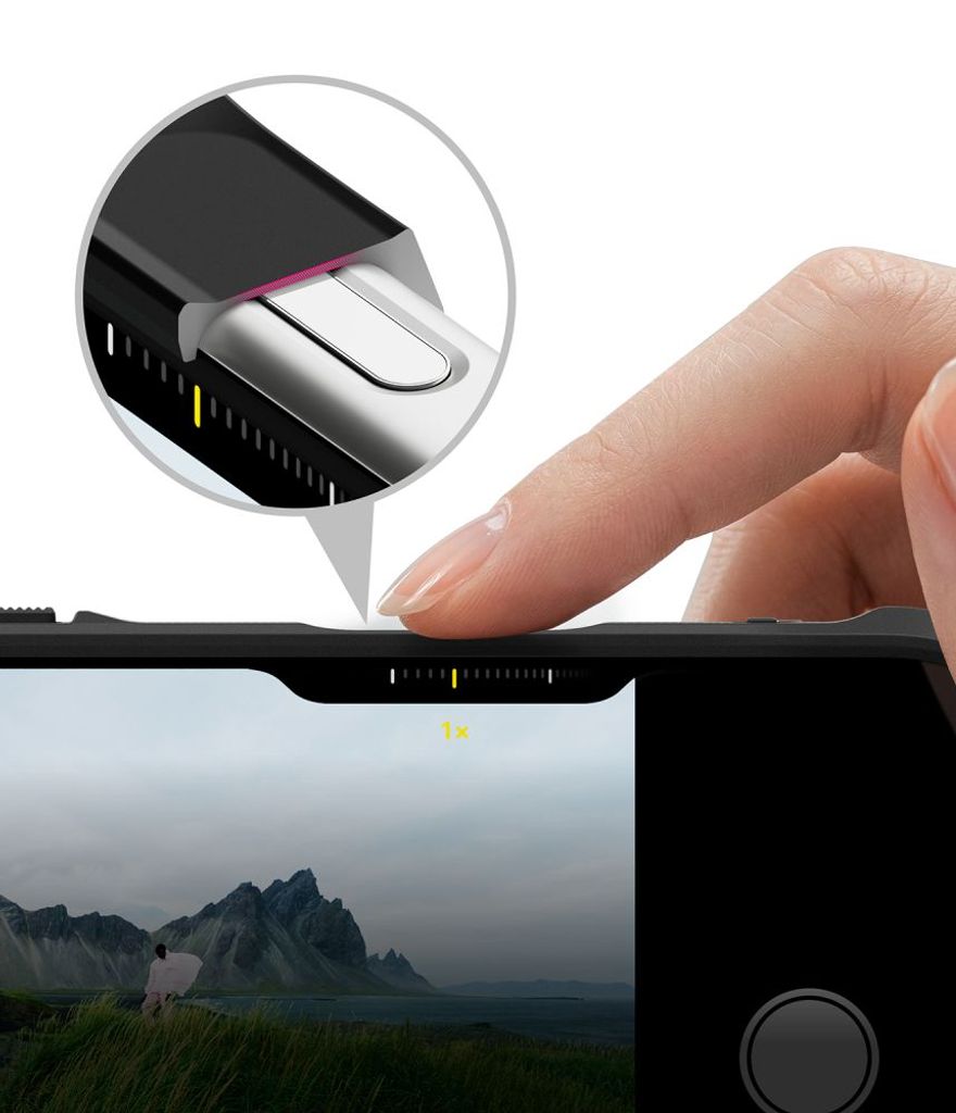 Ringke Fusion X MagSafe Cover til iPhone 18 Pro / 17 Pro - Sort