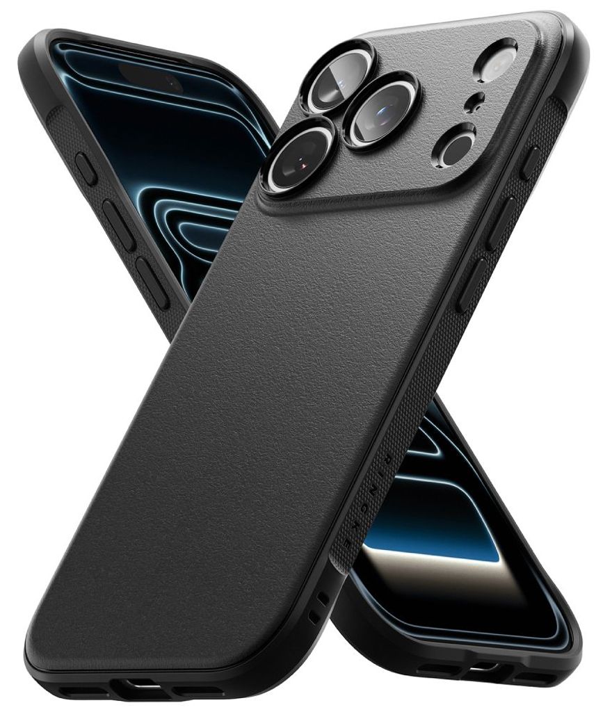 Ringke Onyx Cover til iPhone 18 Pro / 17 Pro - Sort